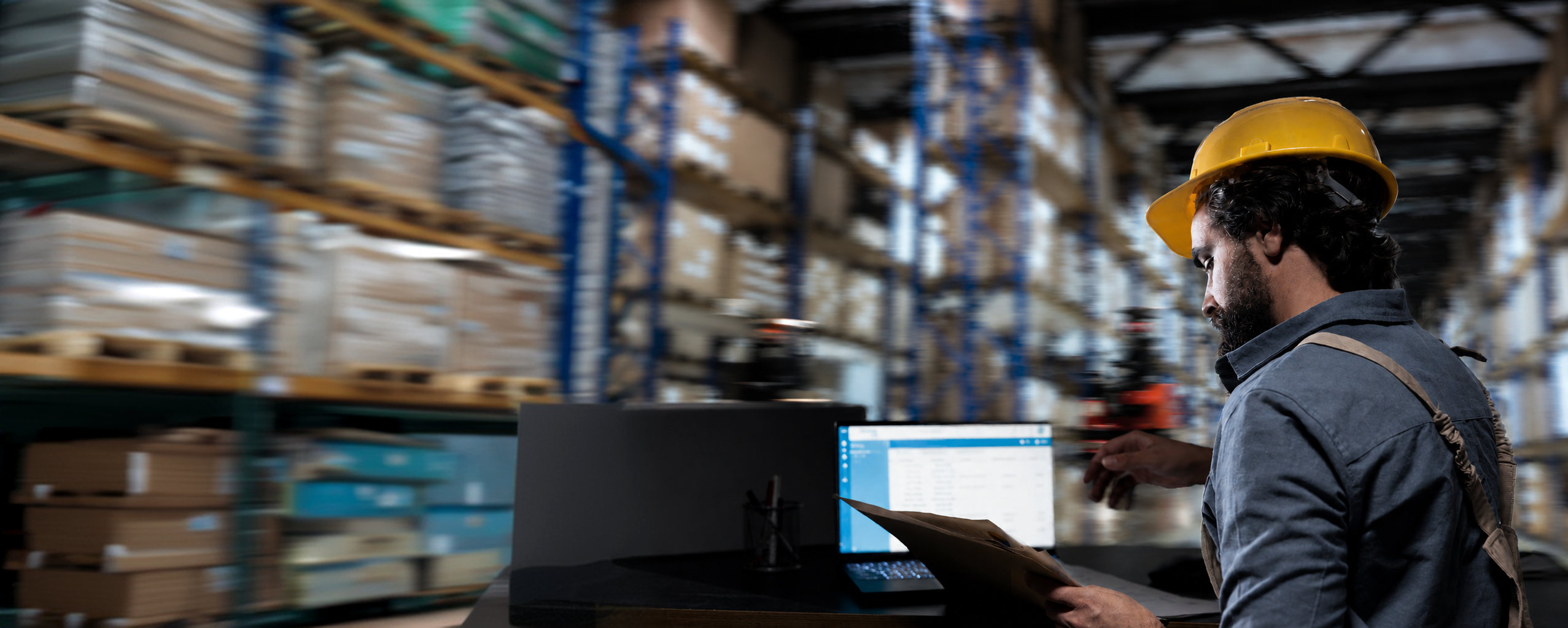 Electronics warehouse with component storage and inventory management